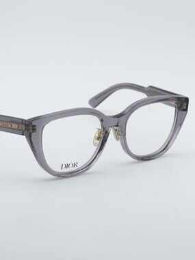 Dior DIORPRISMEO B1F 4500 Women Eyeglasses Grey 52mm Cat Eye Frame